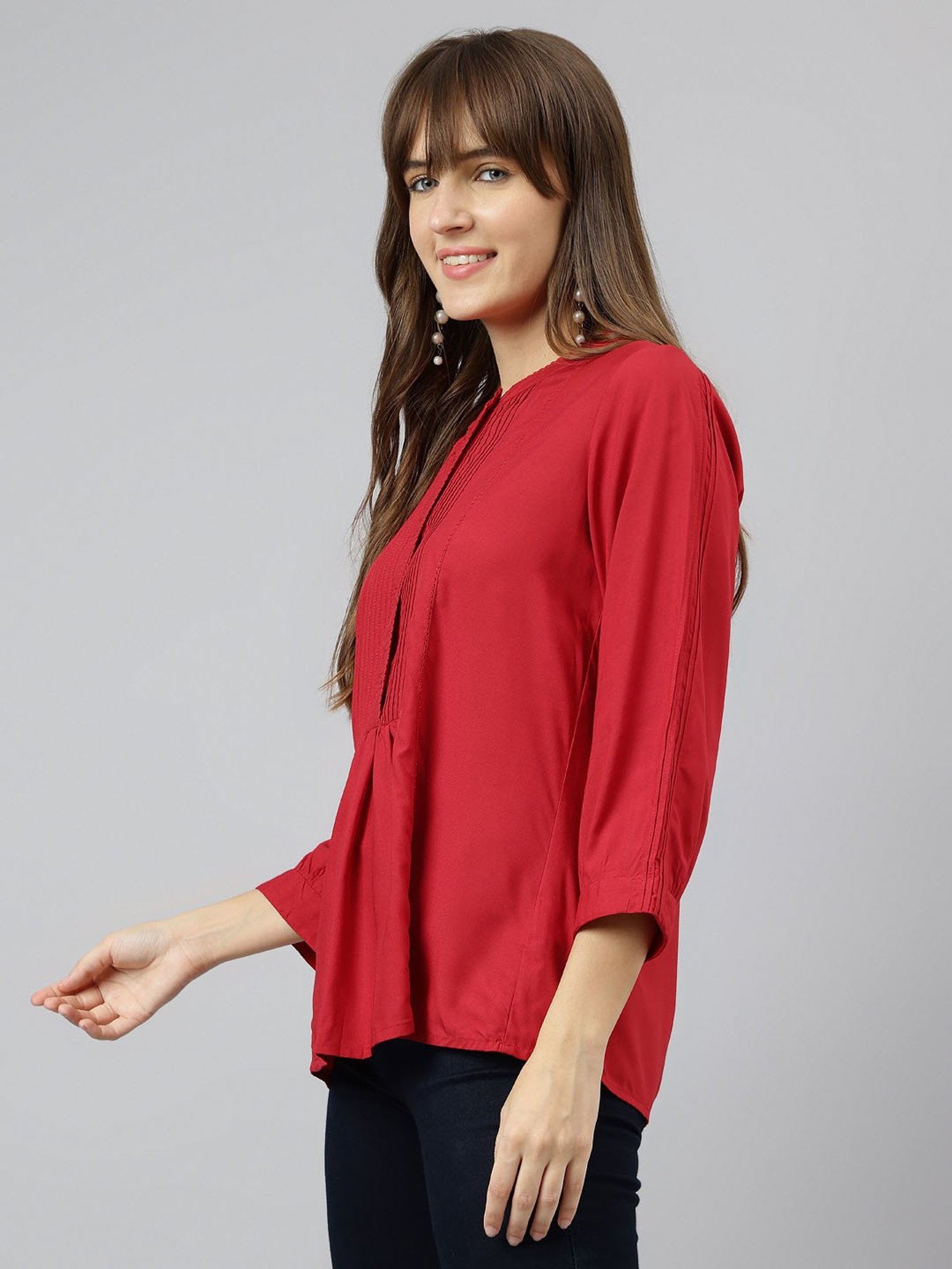 Latin Quarters Red Top