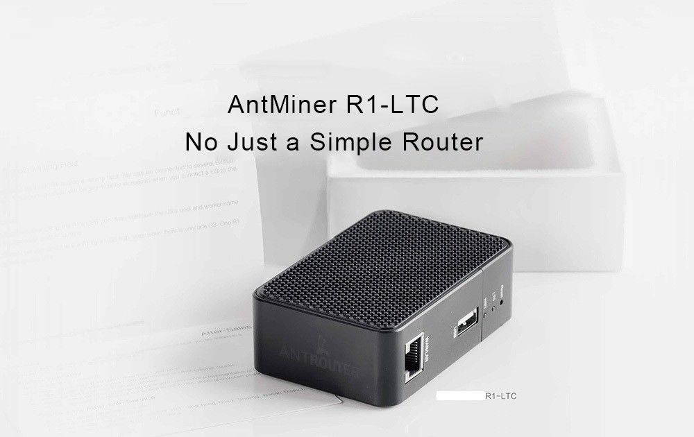 Antrouter R1 LTC 1.29M Scrypt Litecoin Mining Machine Use Antminer L3 + Chip