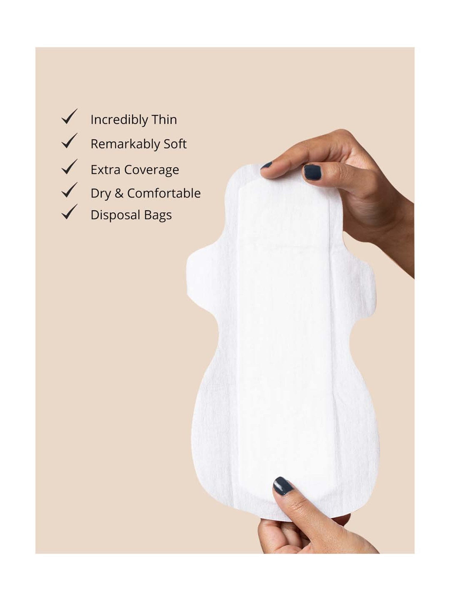 CARMESI Sensitive - 10 Pads - 10 Large