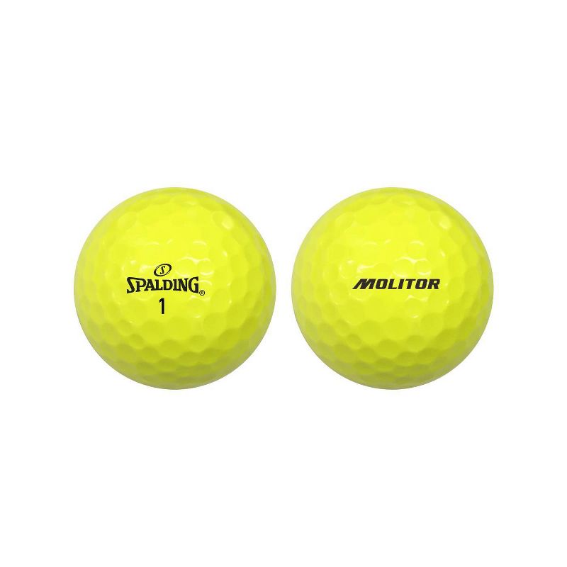 Spalding Molitor Golf Balls 30pc - Yellow