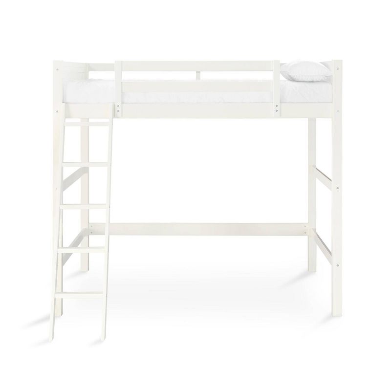 Full Crimson Loft Bed White - Dorel Living
