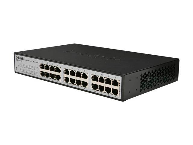 D-Link DGS-1100-24 EasySmart 24-Port Gigabit Switch