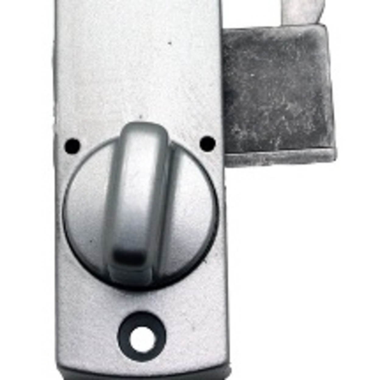 LockeyUSA C150 Mechanical,  Keyless Entry, Digital Door Lock, Surface Mount Hook Bolt Lock for Sliding Door, Antique Brass