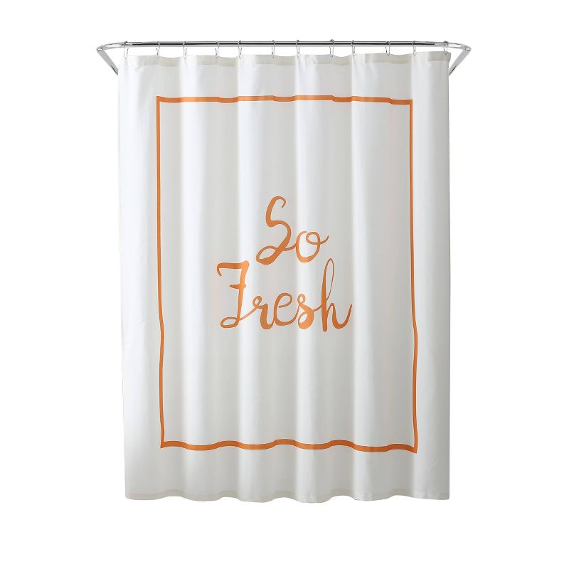 So Fresh Shower Curtain White - Freshee