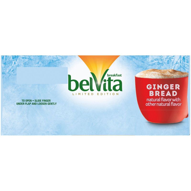 belVita Limited Edition Gingerbread Breakfast Biscuits - 5ct