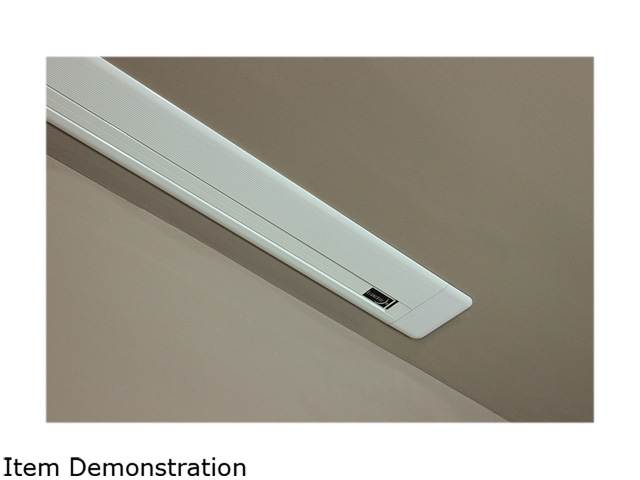 EluneVision 106 inch Ref. AudioWeave 4K In-Ceiling Tab-Tensioned Projector Screen