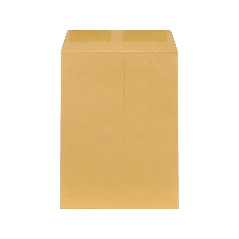 Staples Gummed Kraft Catalog Envelopes 9" x 6" Brown 500/Box (381944/17027) 