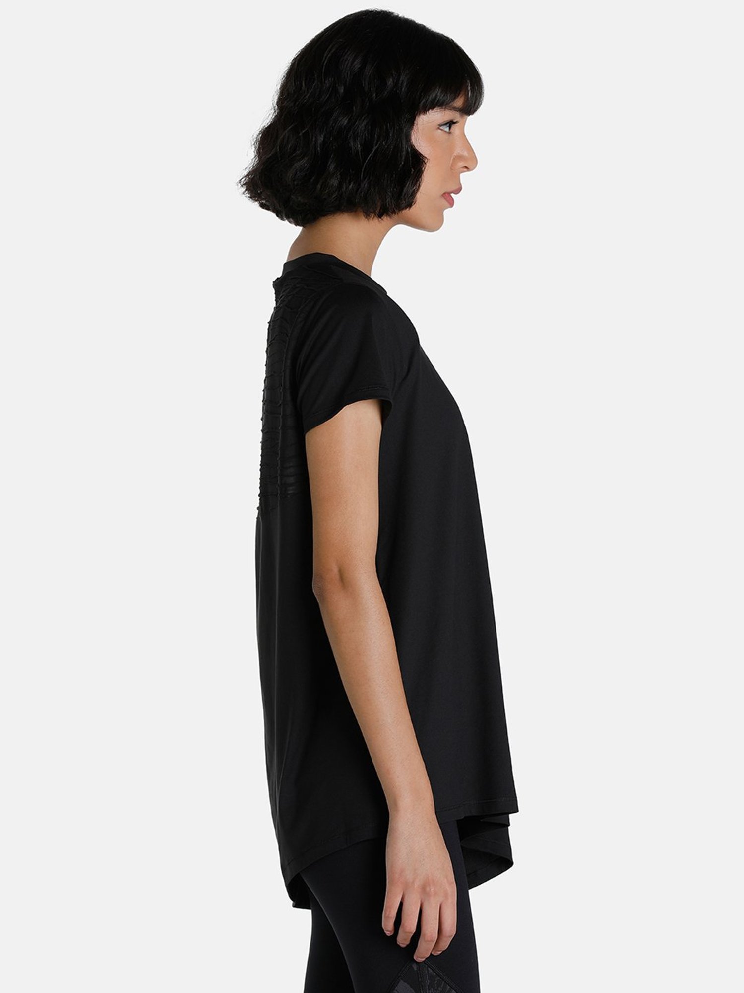 Puma Maternity Black Regular Fit T-Shirt