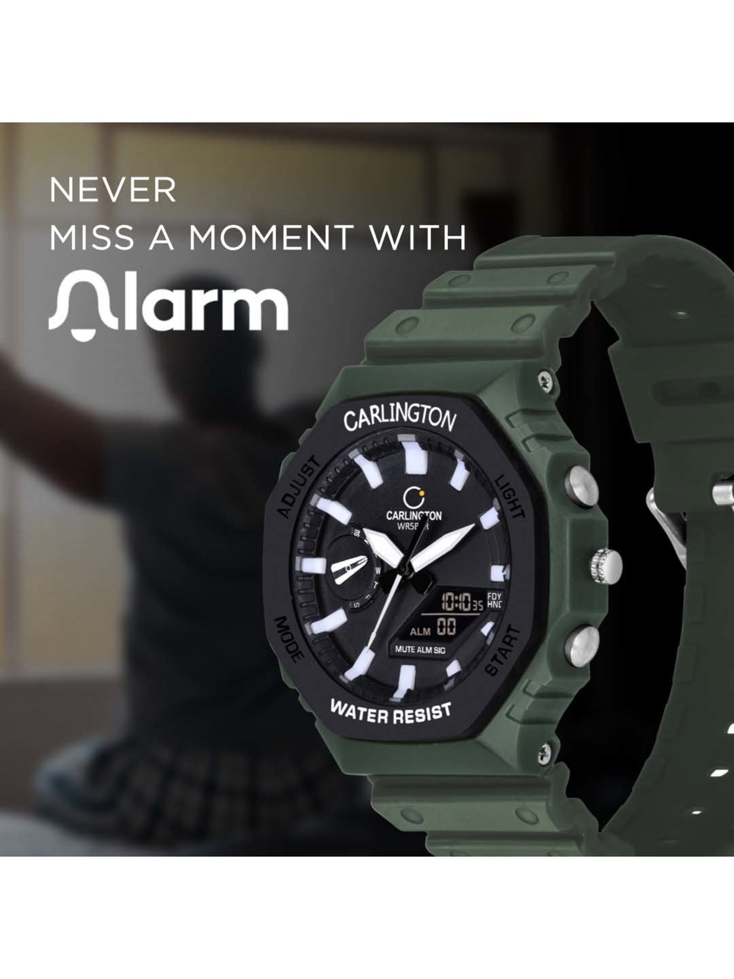 CARLINGTON Endurance 3322 Analog-Digital Watch for Men