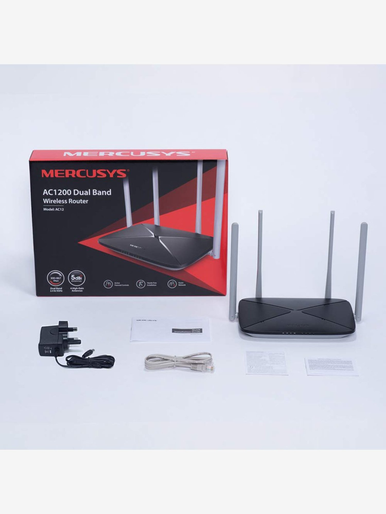 TP-Link AC2600 Archer A10 Smart Dual Band Wi-Fi Router (Black)