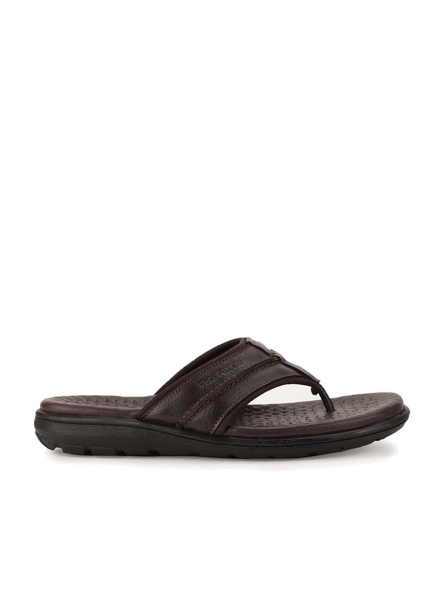 Hush Puppies by Bata Men's Cognac Thong Sandals