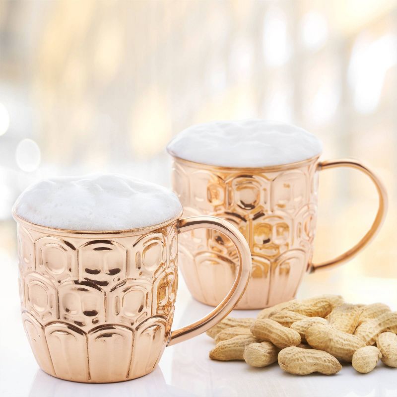 Old Dutch 20oz 2pk Copper Beer Krugs