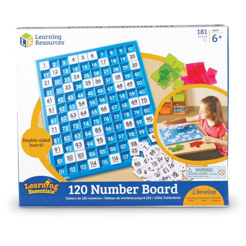 Learning Resources Kid Learning Number Board Set
