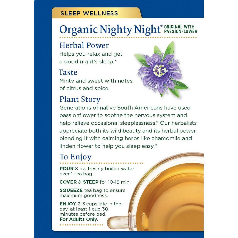 Nighty Night Tea Bags-From Traditional Medicinals - 16ct