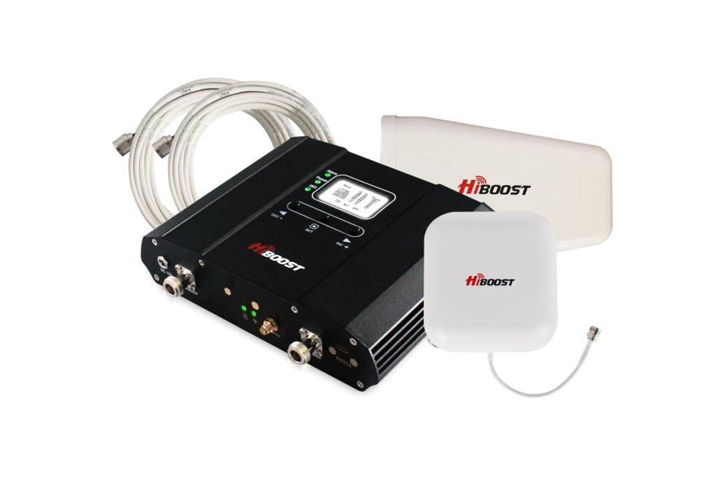 HiBoost 15K Home Smart Link Cell Phone Signal Booster Kit - Coverage upto 15000 sq ft