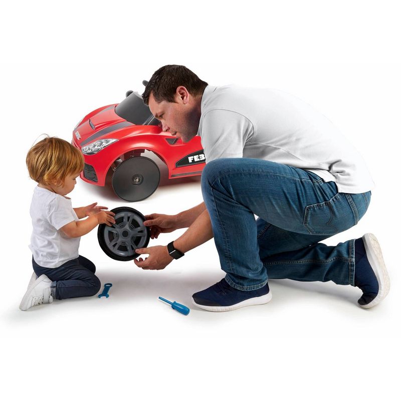 Feber 6V My Real Car 6-in-1 Breakdown Powered Ride-On - Red