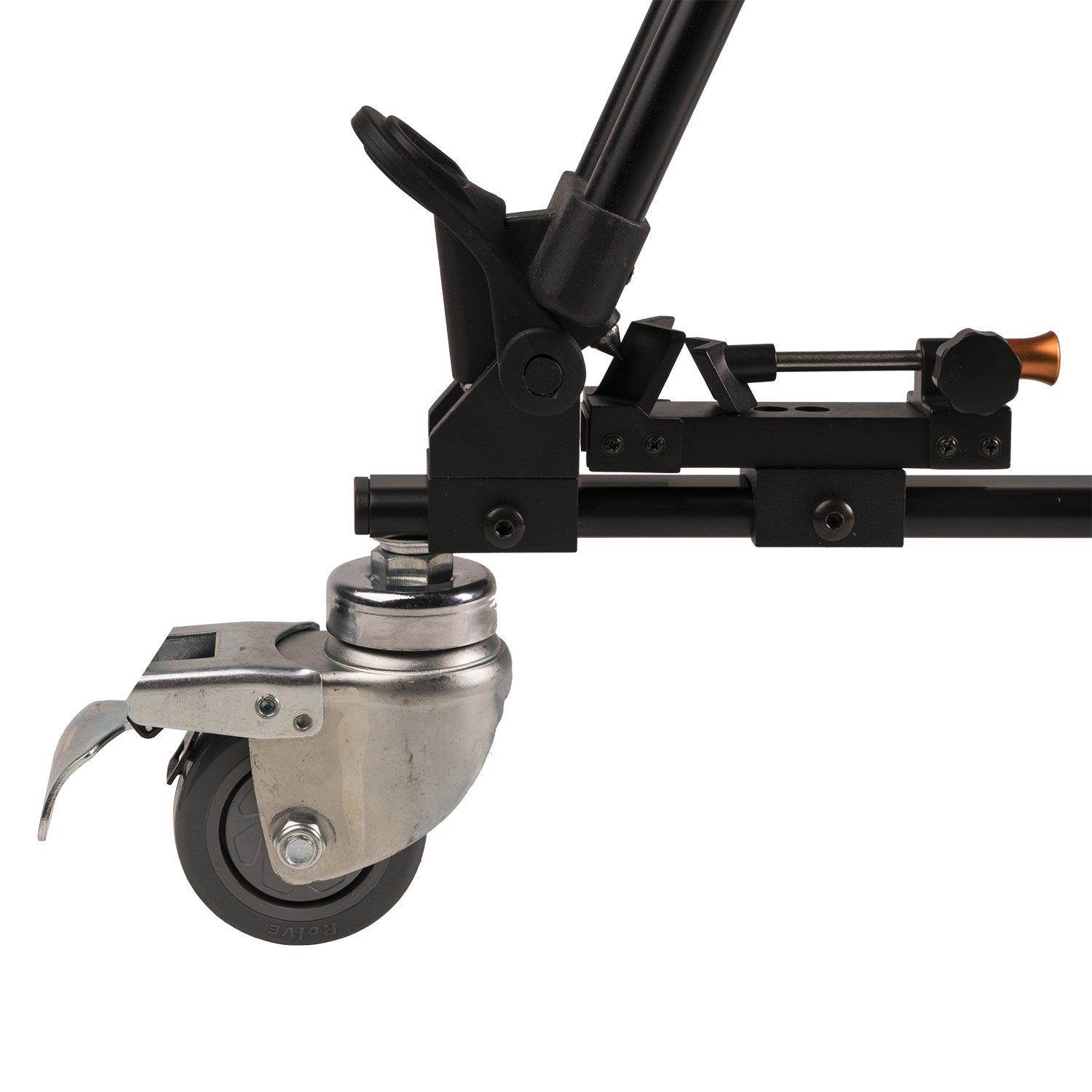 Ikan EI-7003C Universal Lightweight Dolly with 88 lb Capacity, E-Image, Black