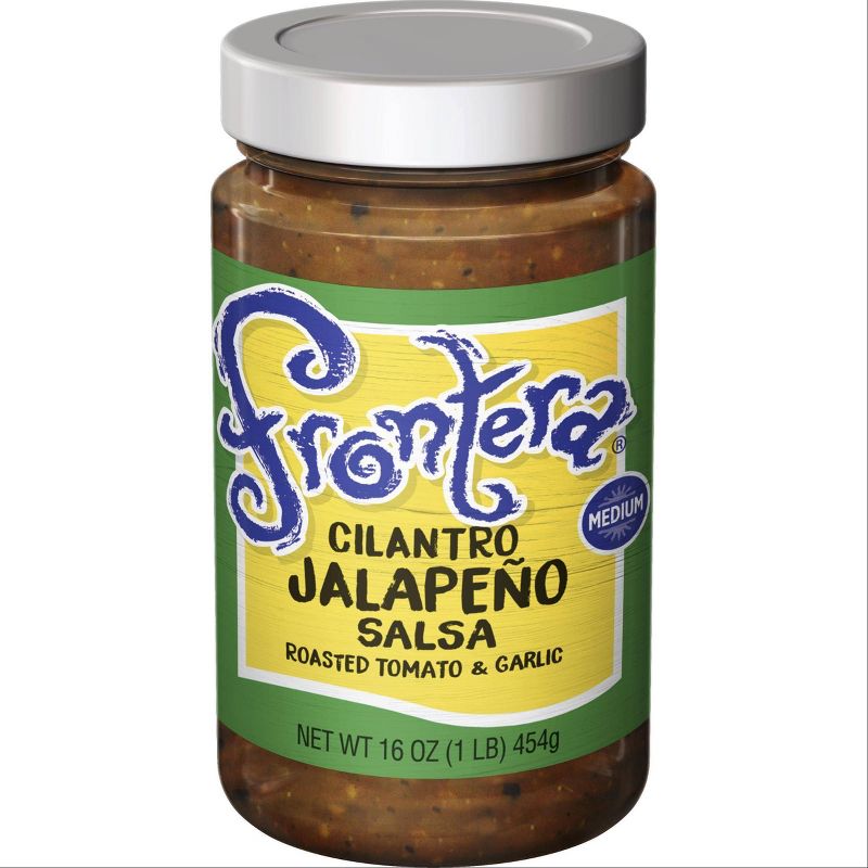 Frontera Salsa Jalapeno Cilantro Medium 16oz