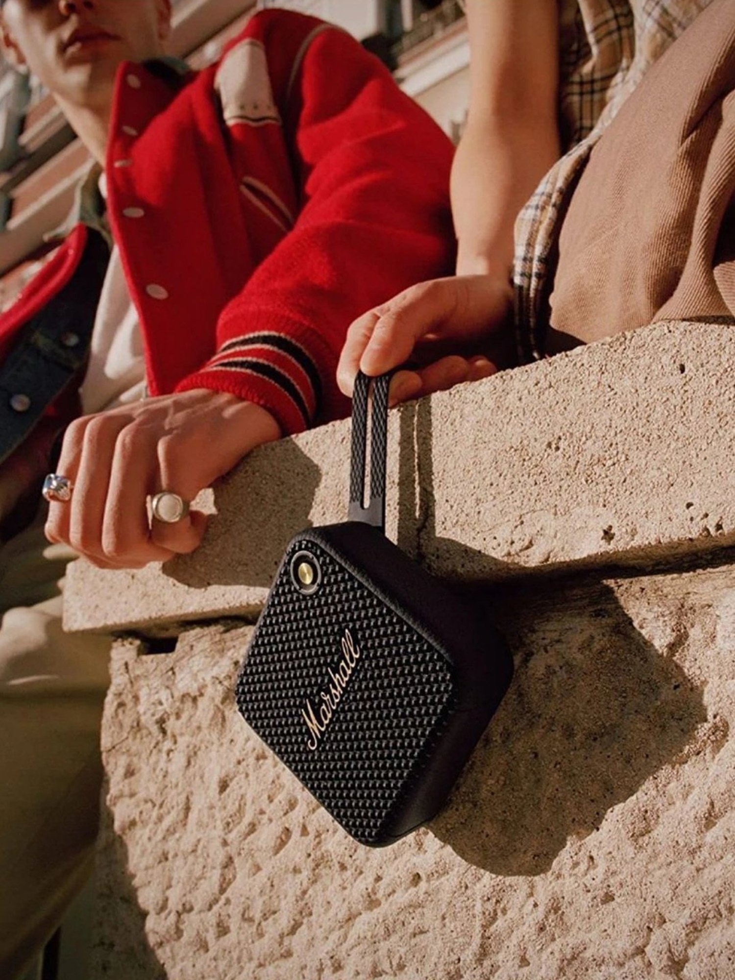 I Kall IK005 Bluetooth Tower Speaker (Brown)