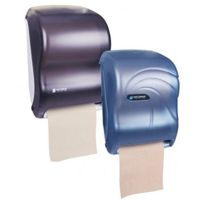 San Jamar - T1370BKSS - Tear-N-Dry Touchless Roll Towel Dispenser, 16 3/4 x 10 x 12 1/2, Black/Silver