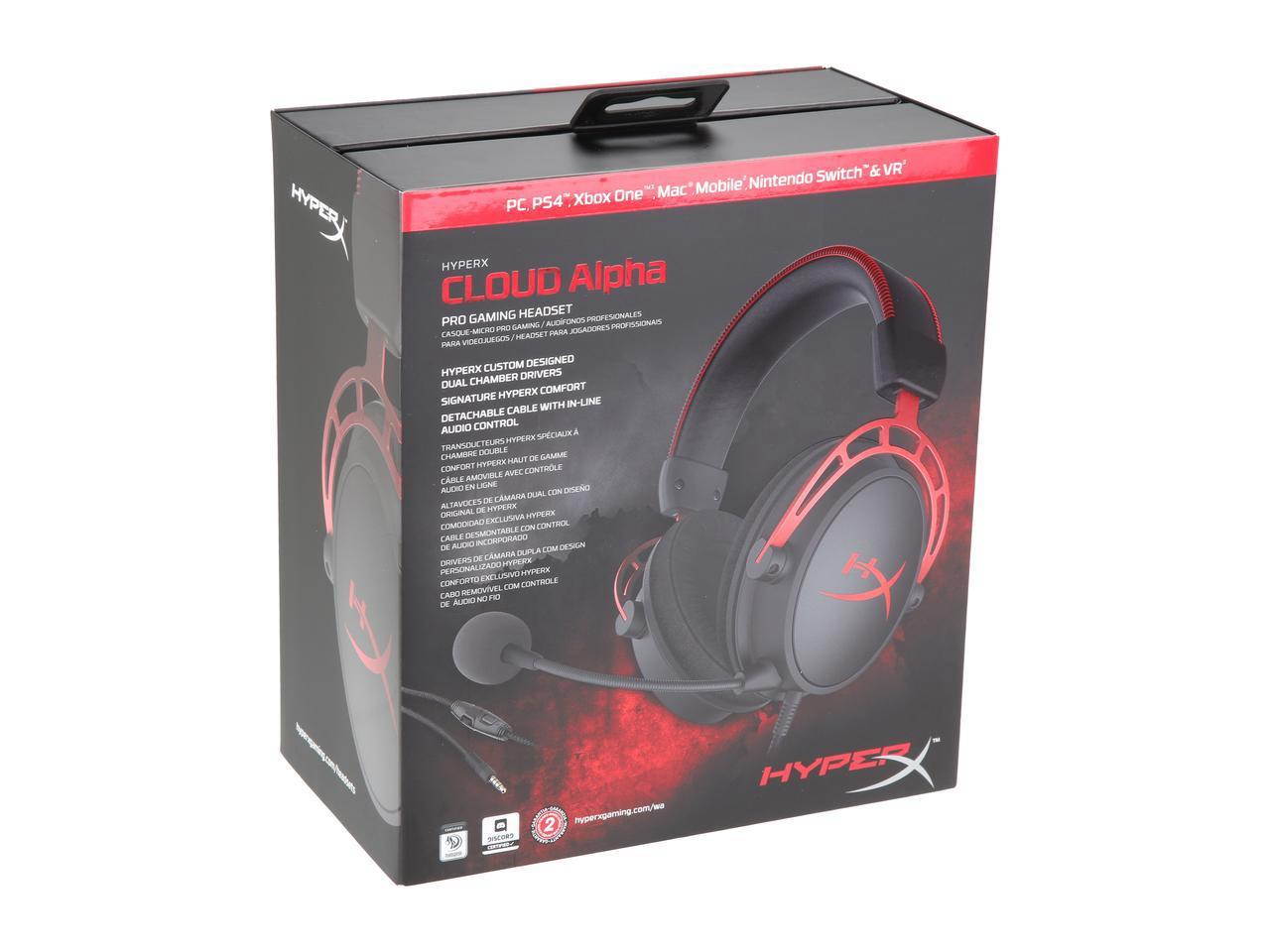 HyperX Cloud Alpha 3.5mm Connector Circumaural Headset