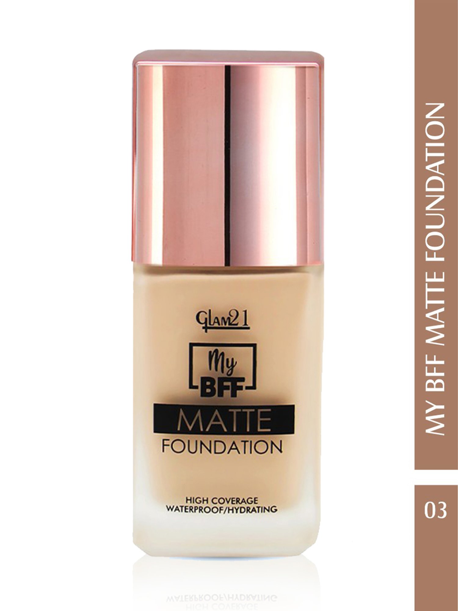 Glam21 My BFF Matte Foundation 03 - 35 gm