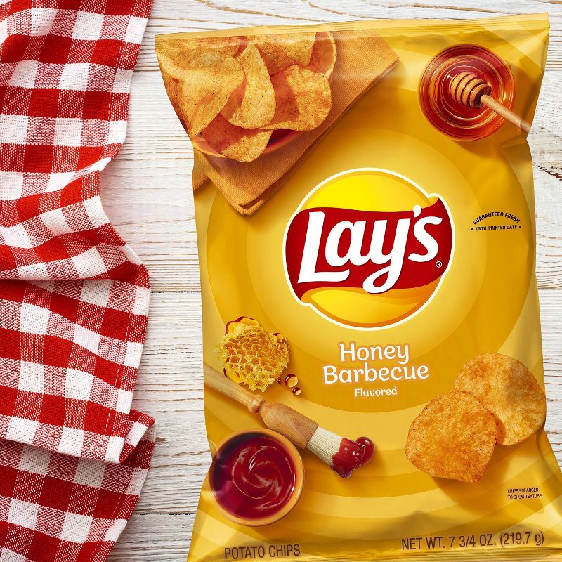 Lay's Honey Barbecue Flavored Potato Chips - 7.75oz