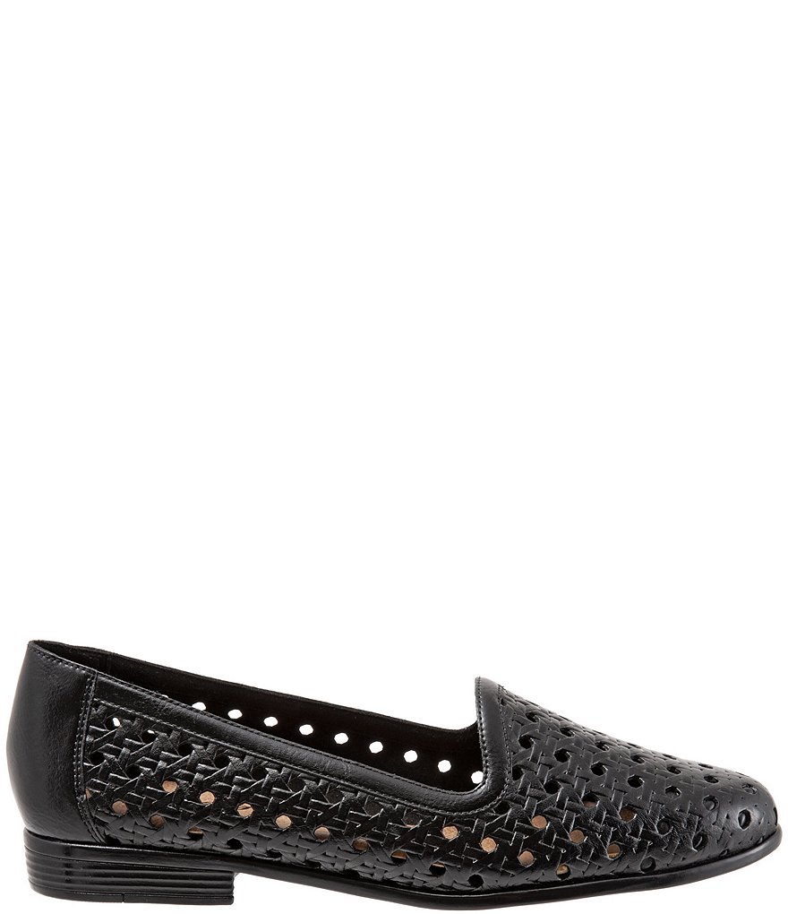 Trotters Liz Woven Leather Loafers