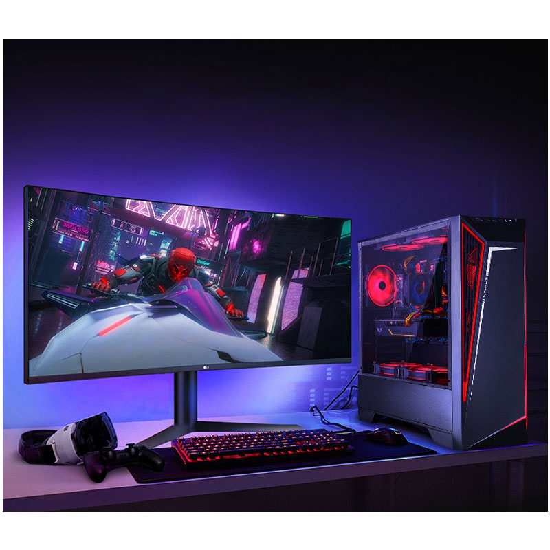 IPASON - Gaming Desktop - i3 10100 4 Core up to 4.3GHz - GTX 1050Ti 4GB - 240GB SSD - 8GB DDR4 - Windows 10 home - Gaming PC