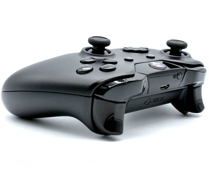 "American Skull" Xbox One Rapid Fire Modded Controller for COD BO3, MW Remastered, Ghosts, Destiny, GOW, Battlefield: Quick Scope, Drop Shot, Auto Run, Sniped Breath, Mimic, More (3.5 mm jack)