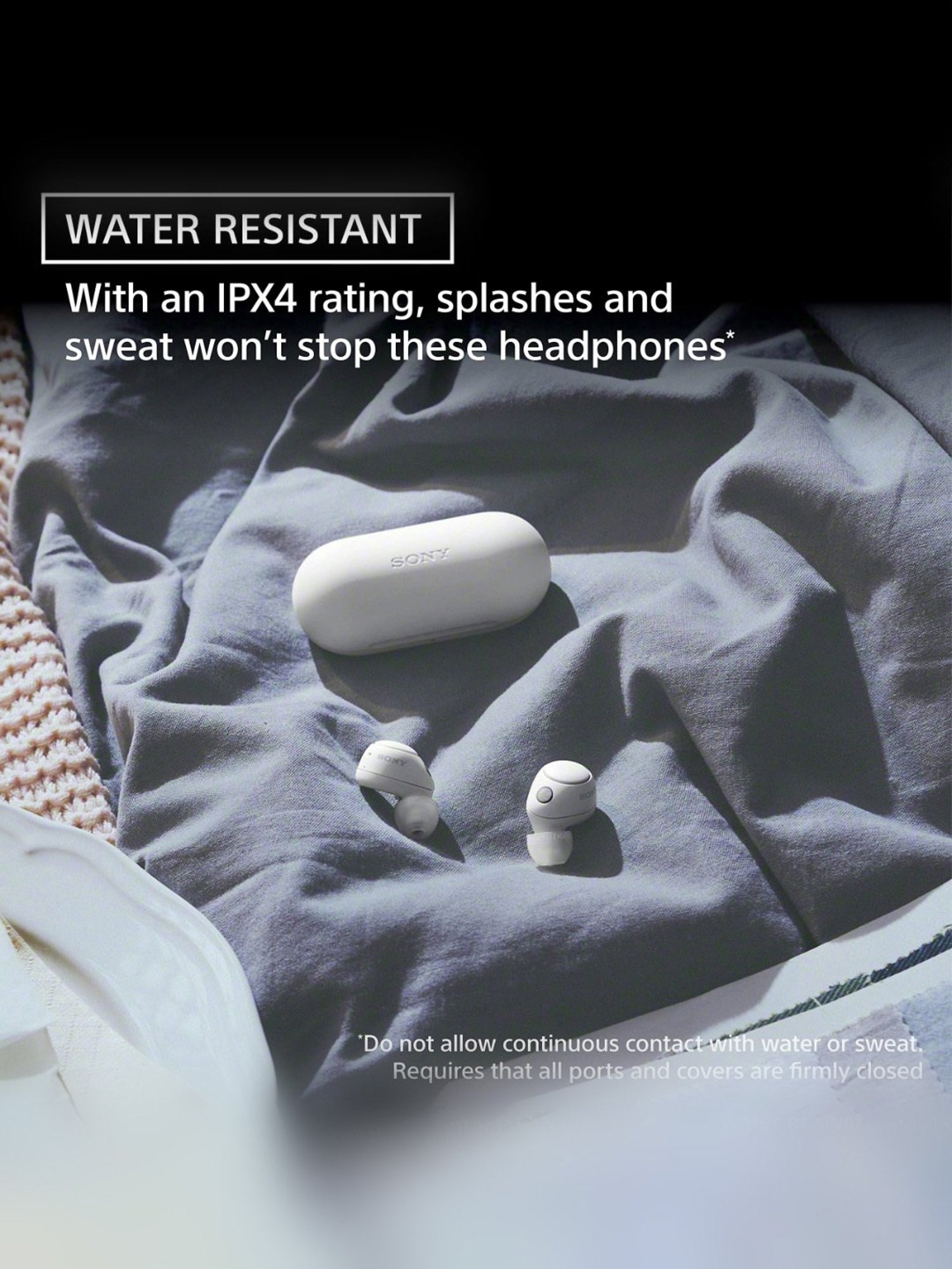 Sony WF-C700N In Ear BT Earbuds with IPX4 Ratings, Fast Pair, App Support (Black, True Wireless)