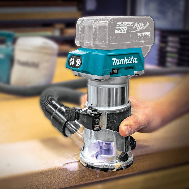 Makita XTR01Z 18V LXT Cordless Lithium-Ion Brushless Compact Router (Tool Only)