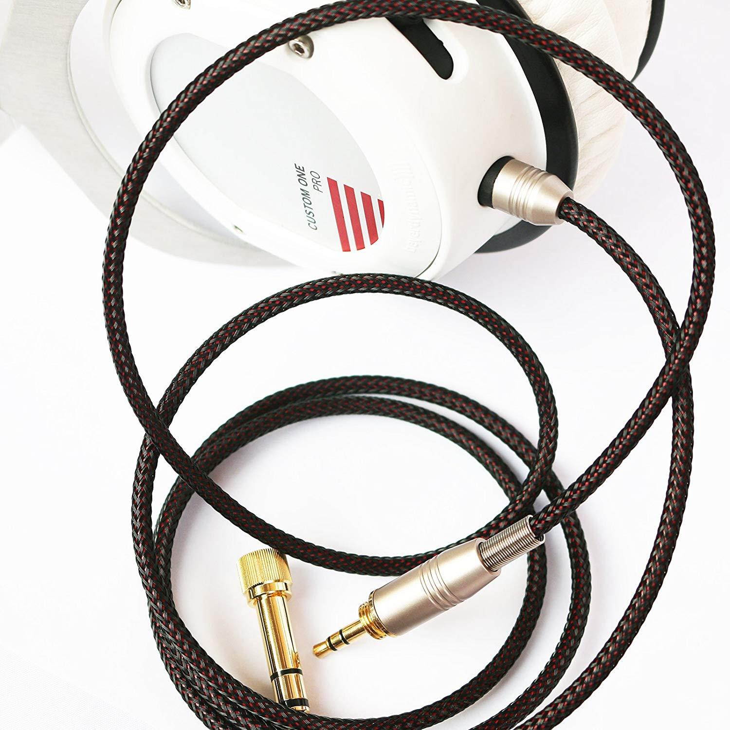 NEOMUSICIA Replacement upgrade Audio Cable Cord for Beyerdynamic Custom One Pro/Plus Headphones 2m/6FT