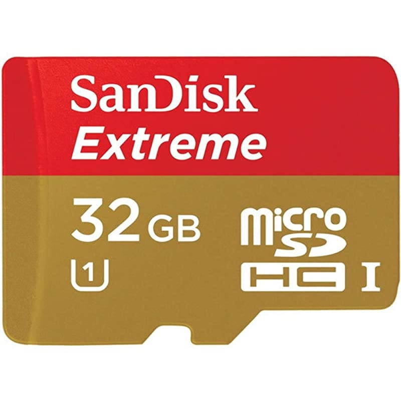 32GB Extreme MicroSDHC UHSI Card SDSDQXL032GA46A
