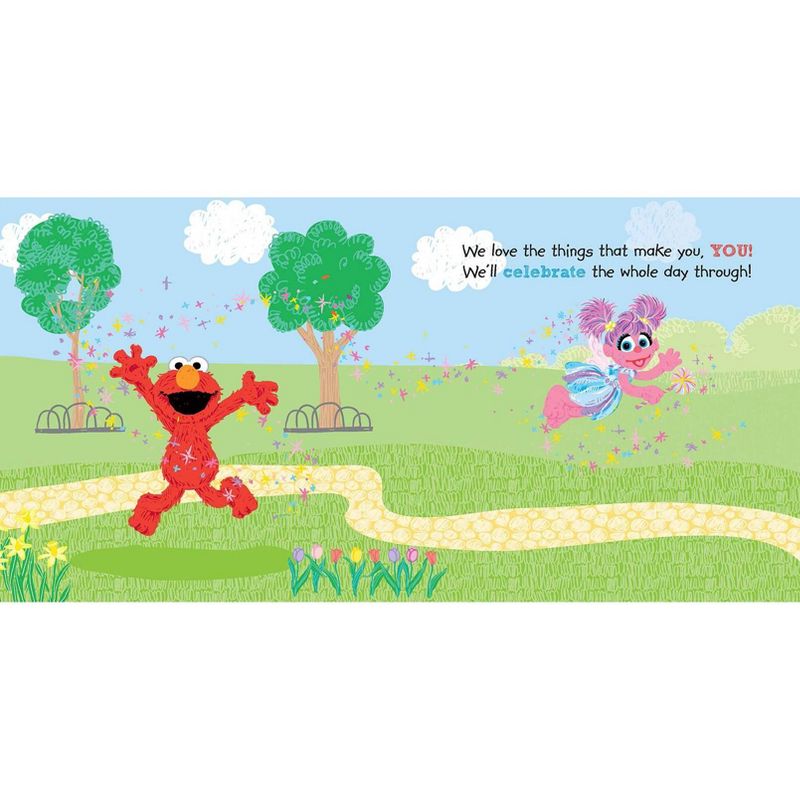 Happy Birthday! -  (Sesame Street Scribbles) (Hardcover)