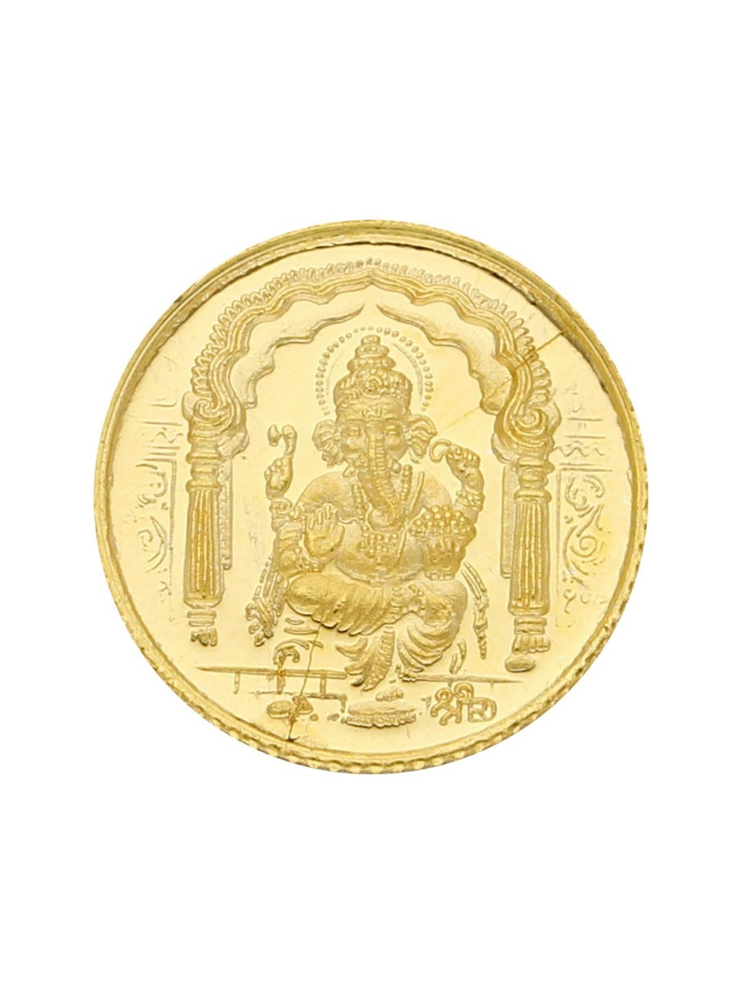 Mia by Tanishq Mango Leaf 22k (916) 2gm Gold Coin