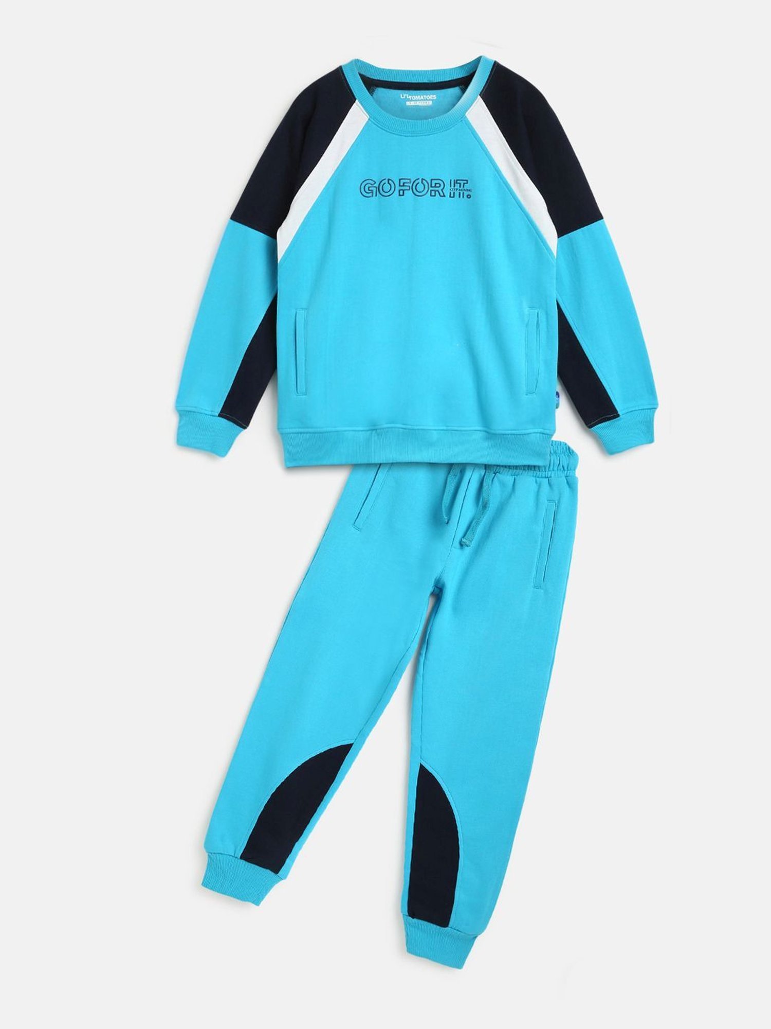 Todd N Teen Kids Navy Cotton Joggers