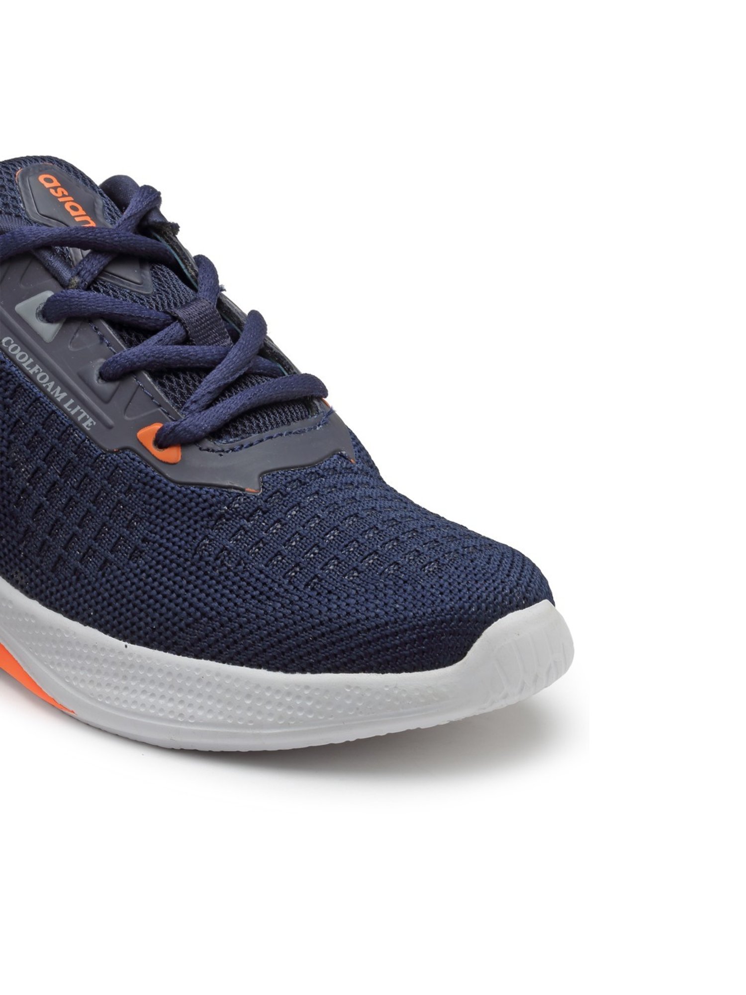 Asian Kids Navy Running Shoes