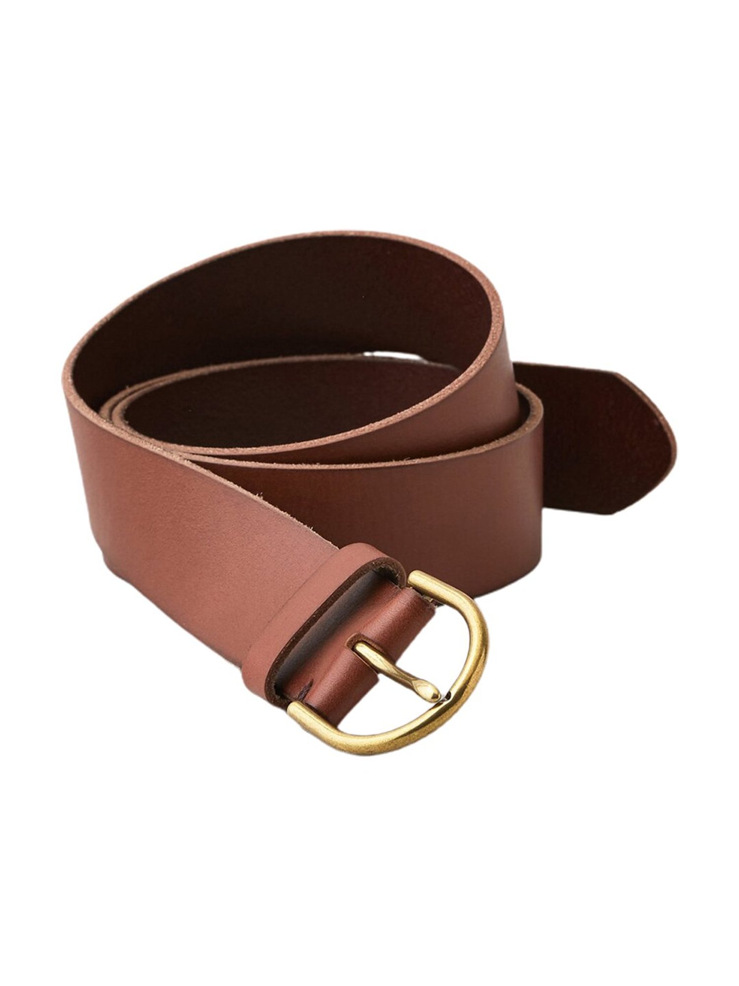 American Eagle Brown Leather Casual Belt for Women