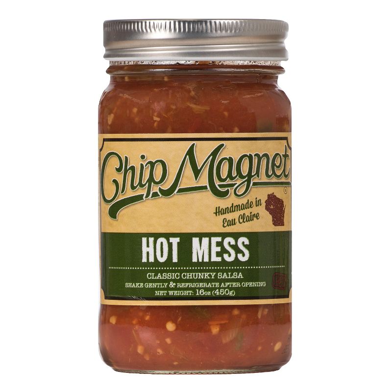 Chip Magnet Hot Mess Salsa - 16oz Jar