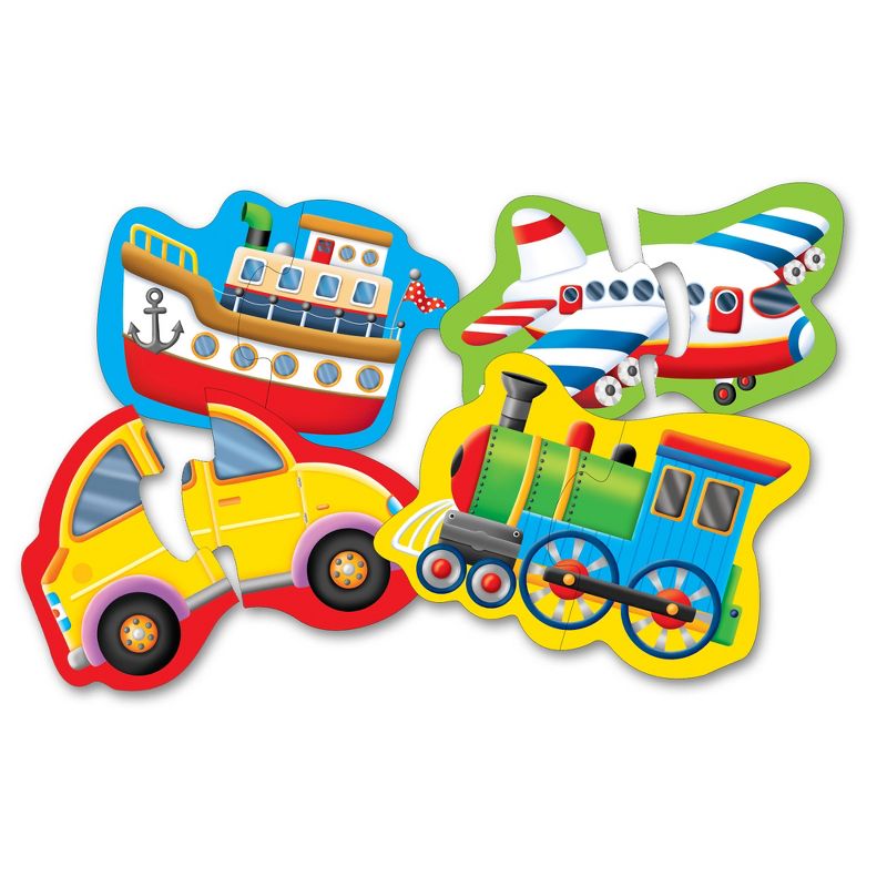 The Learning Journey My First Shaped Puzzle Things That Go 4 two piece puzzles