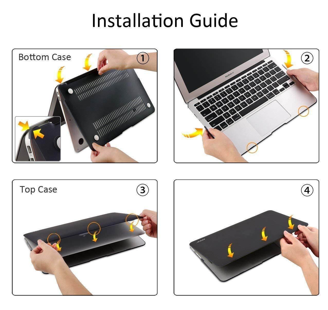 Macbook Pro 13 inch Retina Case Rubberized Hard Case for MacBook Pro 13.3" with Retina Display A1502 A1425 Shell Cover with Keyboard Skin