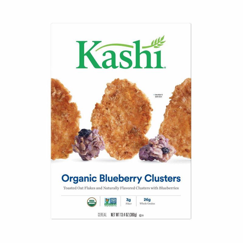 Kashi Heart To Heart Wild Blueberry Clusters Breakfast Cereal - 13.4oz