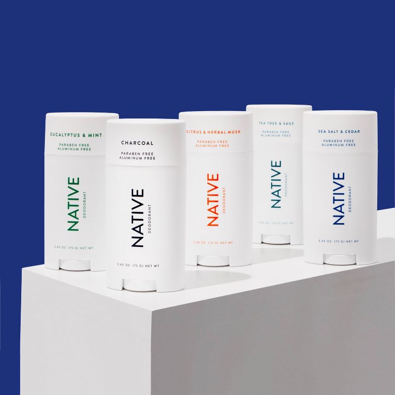 Native Citrus & Herbal Musk Deodorant for Men - 2.65oz