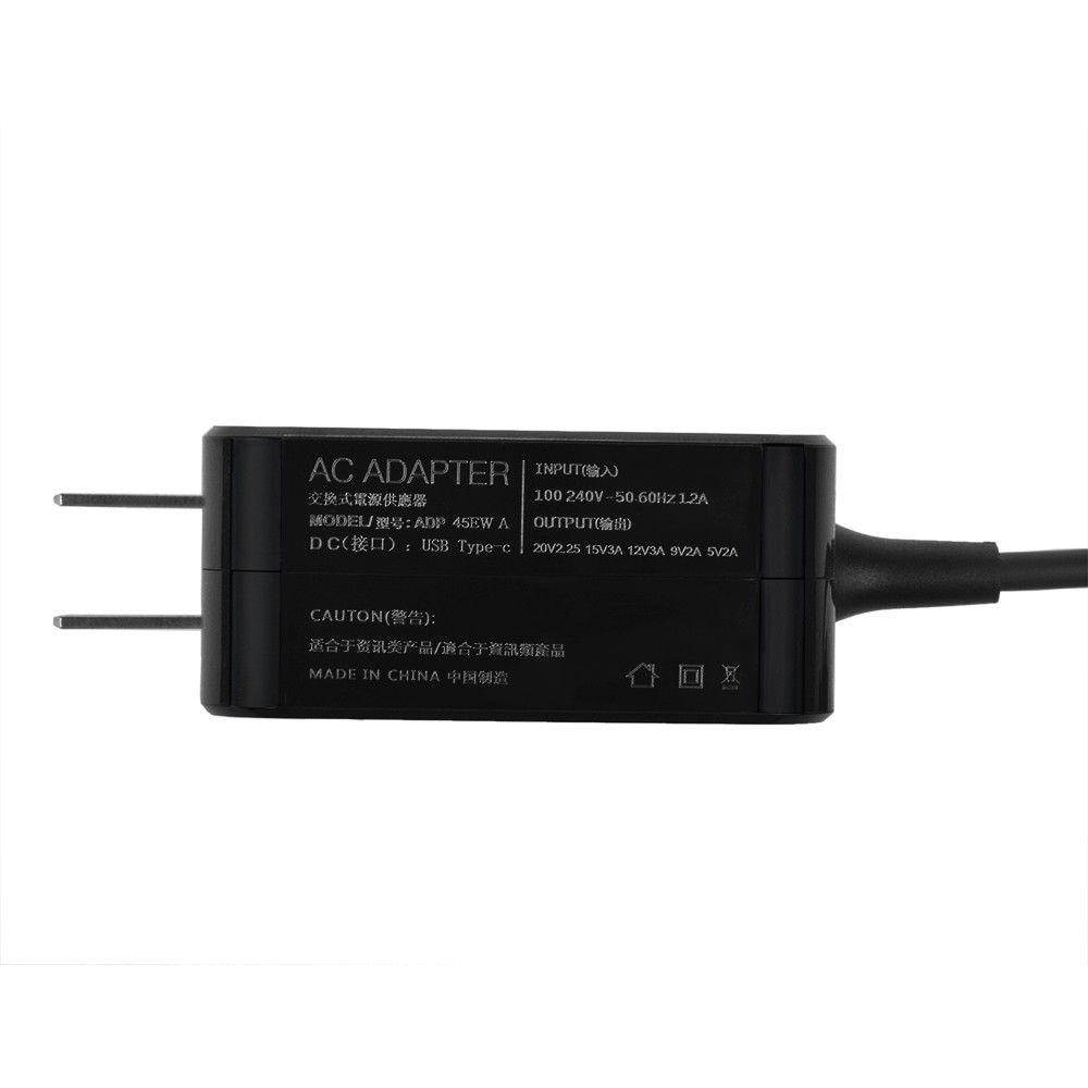 USB-C 45W AC Adapter Charger Supply For HP Elite x2 1012 G1 1012 G2 Tablet PSU