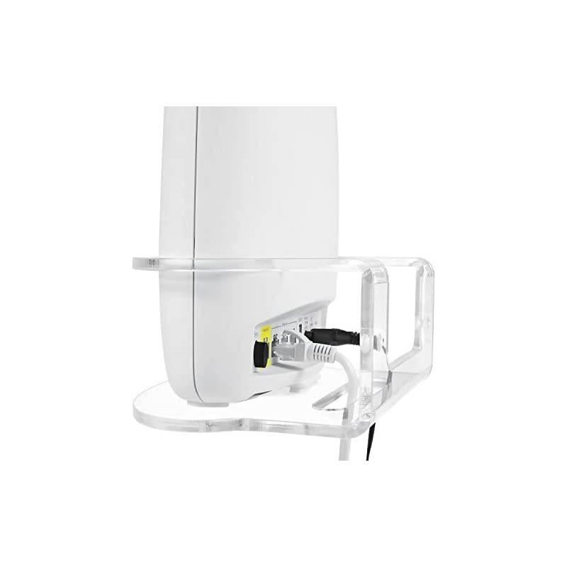 Wall Mount Compatible with NETGEAR Orbi Mesh Wi-Fi System & Extra Security for Your Wi-Fi Router (1-Pack)