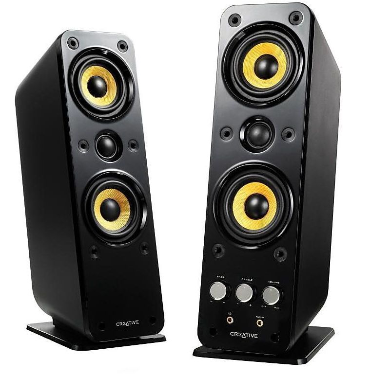 Dual 4" 3-Way Indoor/Outdoor Speakers DULLU47PW