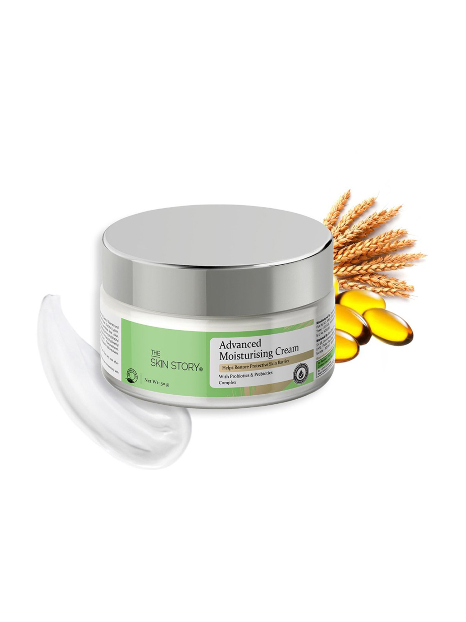 The Skin Story Probiotics & Prebiotics Complex Advanced Moisturising Cream - 50 gm