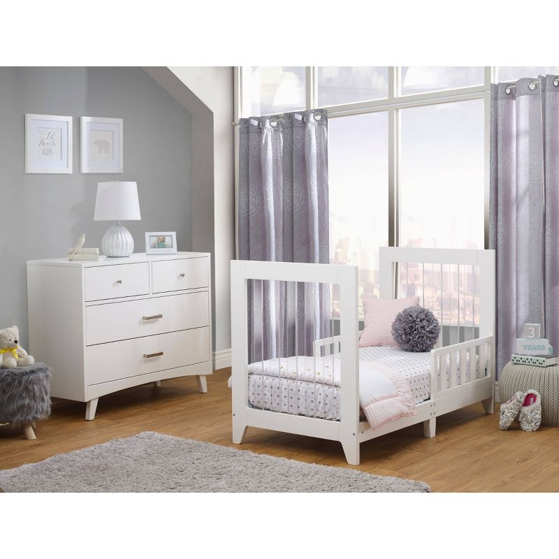 Sorelle Soho Acrylic Crib - White