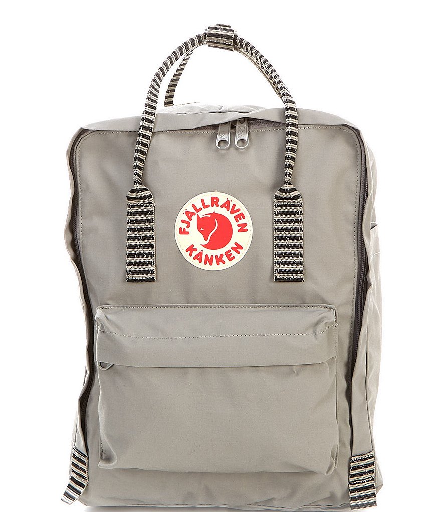 Fjallraven Kanken Water-Resistant Stripe-Handle Backpack